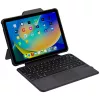 DEQSTER Rugged Touch klaviatuur 10.9″, QWERTZ, saksa, puuteplaat, Apple, Apple iPad 10, 9 tolli (10. põlvkond), 27.7 cm (10.9 tolli)