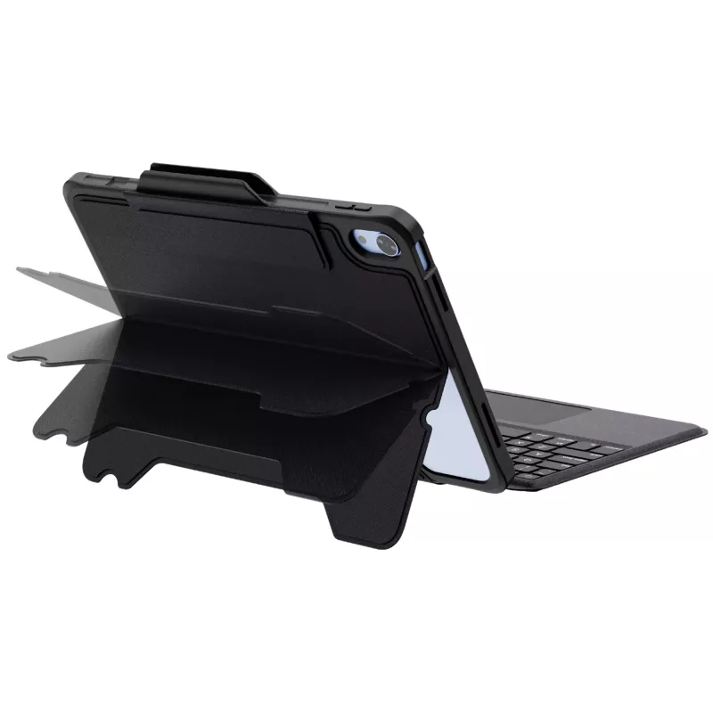 DEQSTER Rugged Touch klaviatuur 10.9″, QWERTZ, saksa, puuteplaat, Apple, Apple iPad 10, 9 tolli (10. põlvkond), 27.7 cm (10.9 tolli)
