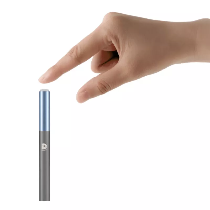 DEQSTER Pliiats 2, Tahvelarvuti, Apple, Sinine, Hall, Apple iPadid alates 2018, hall, Alumiinium, Polükarbonaat (PC), Polüoksümetüleen (POM)
