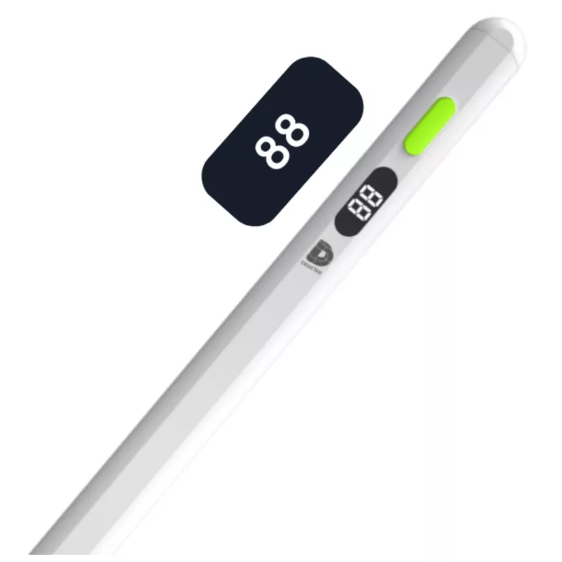 DEQSTER Pencil Lite, Tablet, Apple, Valge, iPads, Aluminium, Polyoxymethylene (POM), Built-in