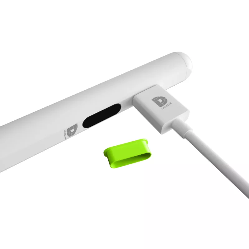 DEQSTER Pencil Lite, Tablet, Apple, Valge, iPads, Aluminium, Polyoxymethylene (POM), Built-in