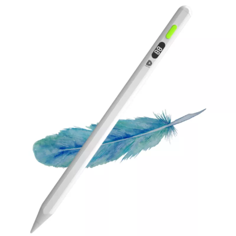 DEQSTER Pencil Lite, Tablet, Apple, Valge, iPads, Aluminium, Polyoxymethylene (POM), Built-in