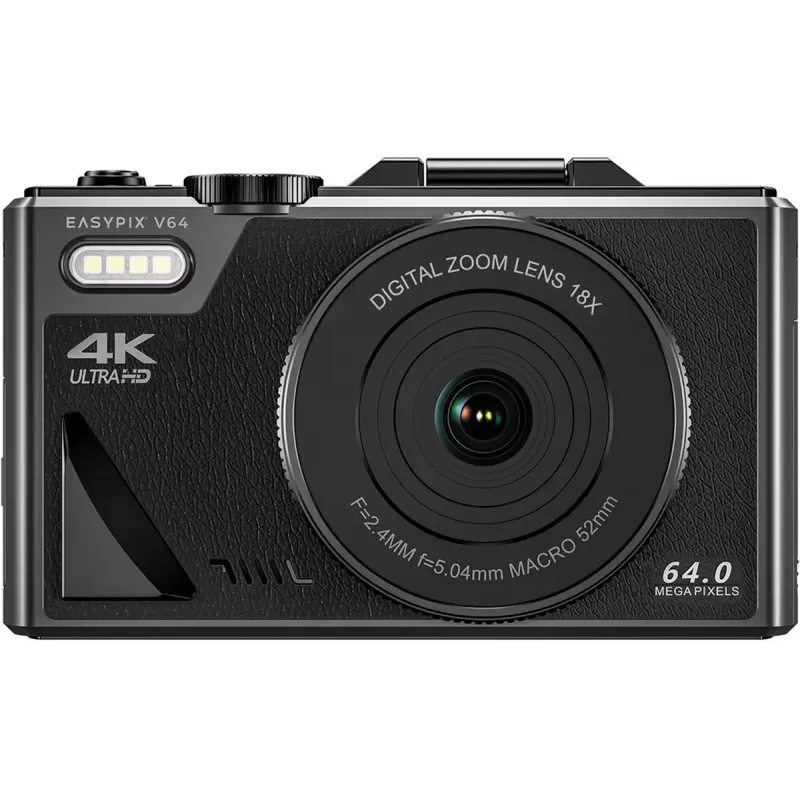 Kompaktne digikaamera EASYPIX V64 Flip 20203 — 16 MP, 1080p video