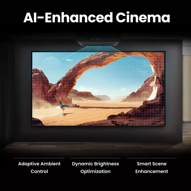 BenQ W2720i standardprojektsiooniga projektor 2500 ANSI luumenit DLP UHD 4K (3840x2160) 3D Must