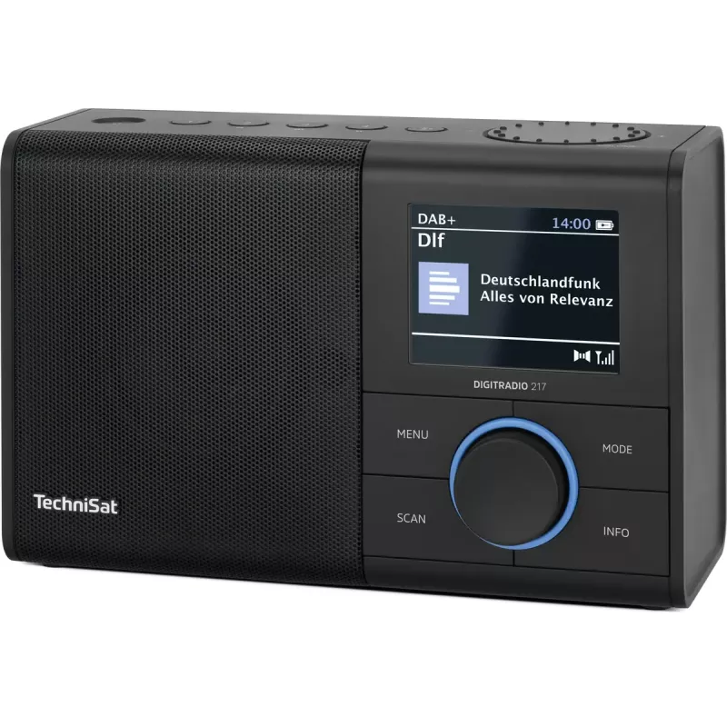 Kantav raadio TechniSat DIGITRADIO 217 analoog ja digitaalne DAB+ FM