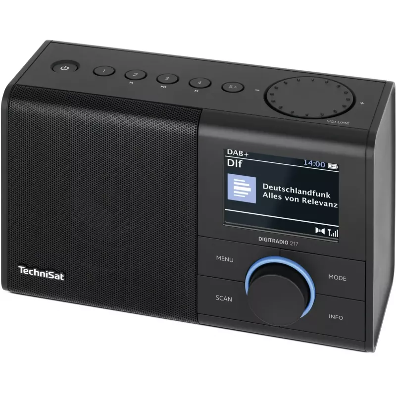 Kantav raadio TechniSat DIGITRADIO 217 analoog ja digitaalne DAB+ FM