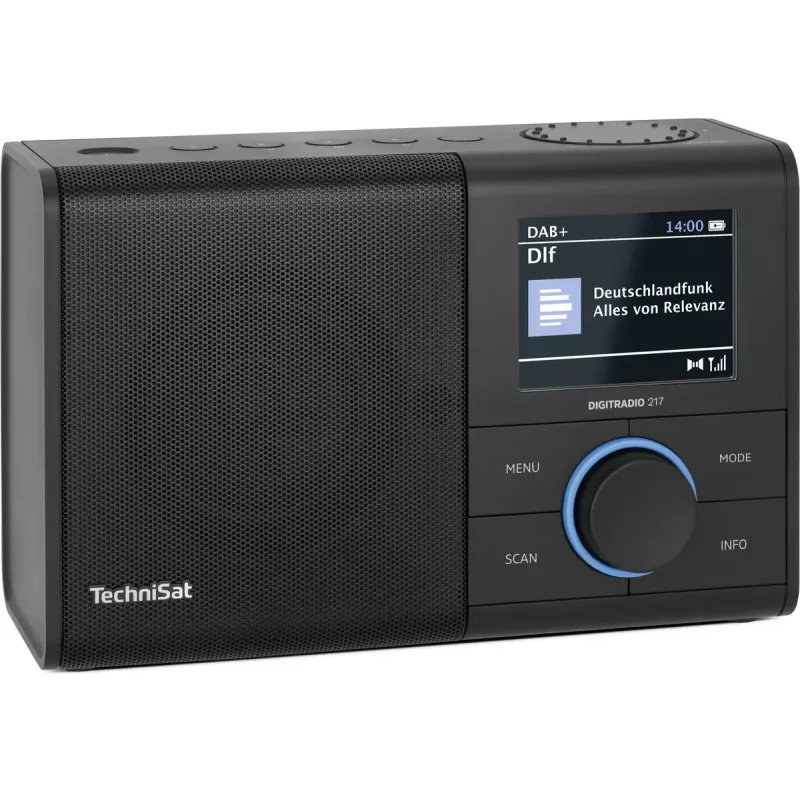Kantav raadio TechniSat DIGITRADIO 217 analoog ja digitaalne DAB+ FM