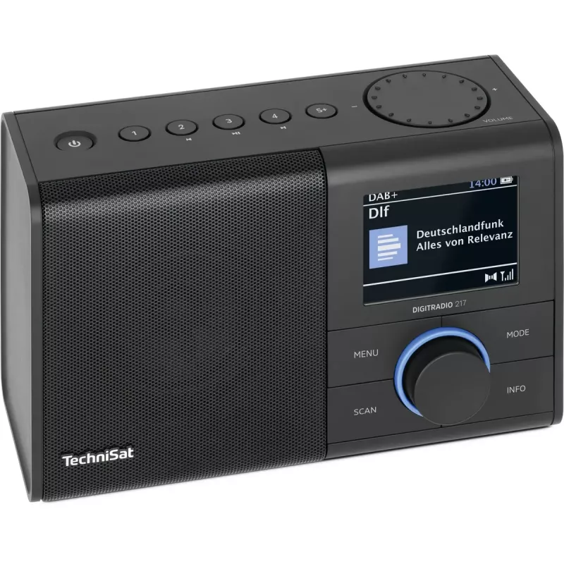 Kantav raadio TechniSat DIGITRADIO 217 analoog ja digitaalne DAB+ FM