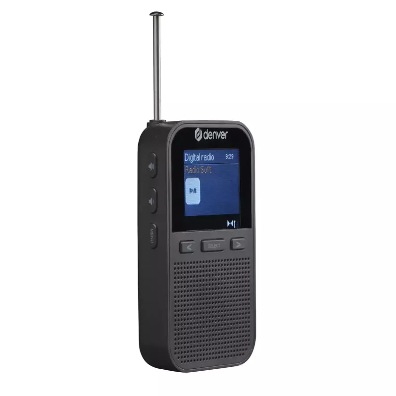 Isiklik raadio Denver DAH-126 analoog- ja digitaalvastuvõtuga DAB+ FM 10W