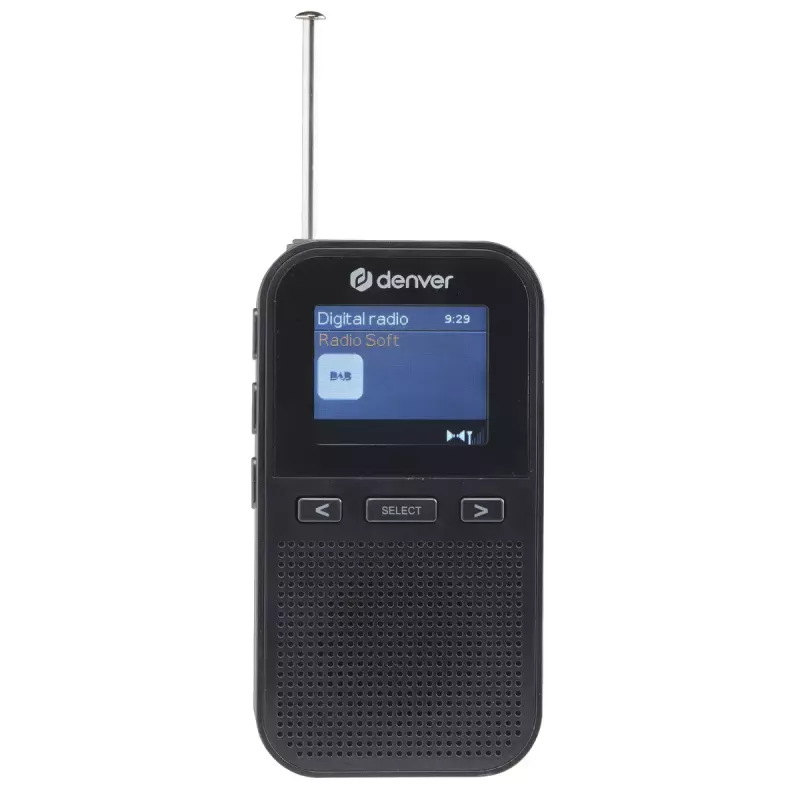 Isiklik raadio Denver DAH-126 analoog- ja digitaalvastuvõtuga DAB+ FM 10W
