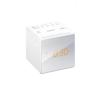 Sony ICF-C1, Kell, AM, FM, 87,5–108 MHz, 531–1602 kHz, 0,1 W, 6,6 cm