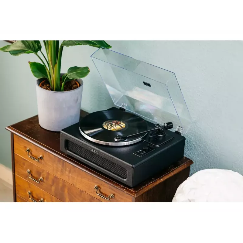 Rihmülekandega audio plaadimängija Lenco LS-430BK Must 40W Bluetooth