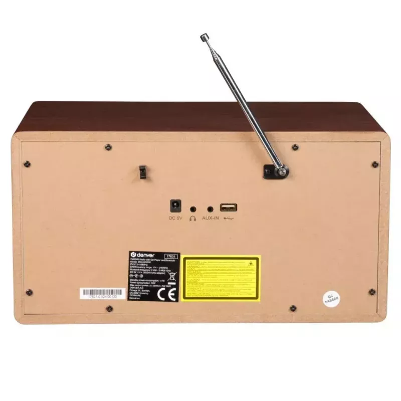 Isiklik CD-mängija Denver MDA-525DW 10 W DAB+ FM