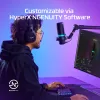 HyperX DuoCast - USB-mikrofon (must) - RGB-valgustus