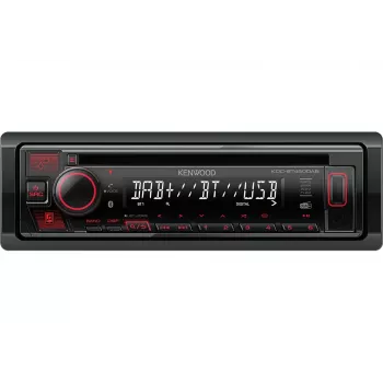 Kenwood KDC-BT450DAB automeedia vastuvõtja Must 50 W Bluetooth