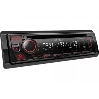 Kenwood KDC-BT450DAB automeedia vastuvõtja Must 50 W Bluetooth