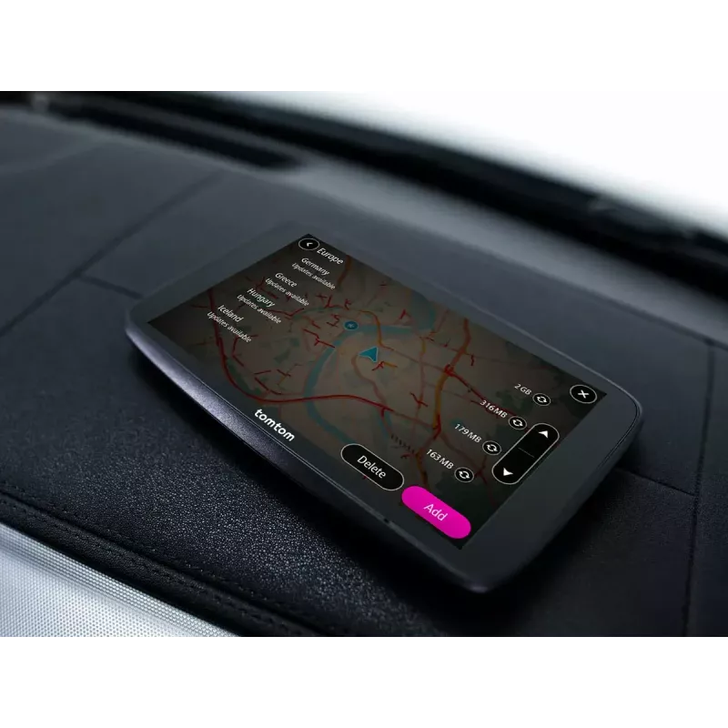 Käsipõlve GPS-navigaator TOMTOM GO 7-tollise puuteekraaniga, 32 GB, Euroopa kaardid, must