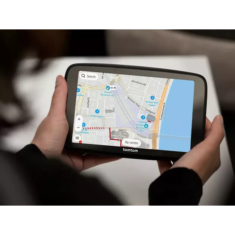 Käsipõlve GPS-navigaator TOMTOM GO 7-tollise puuteekraaniga, 32 GB, Euroopa kaardid, must