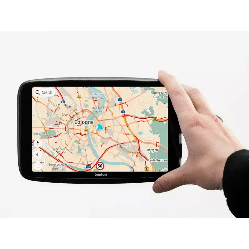Käsipõlve GPS-navigaator TOMTOM GO 7-tollise puuteekraaniga, 32 GB, Euroopa kaardid, must
