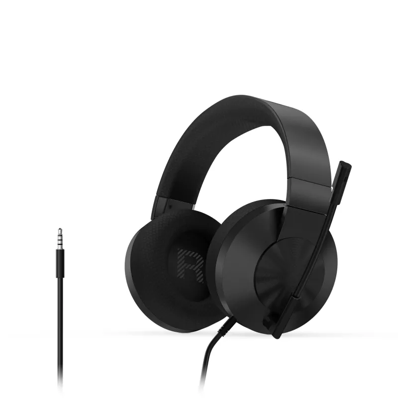 Peakomplekt Lenovo H210 juhtmega mänguritele must 20-20000 Hz 2 m kaabel