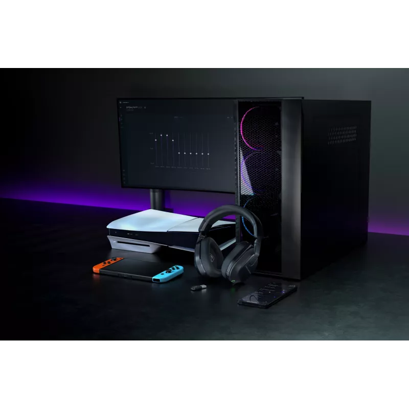 Turtle Beach Stealth 600 Must PlayStationi juhtmevabad mängukõrvaklapid kuni 80-tunnise aku, 50 mm kõlarite ja Bluetoothiga PS5, PS4, PC ja mobiilseadmete jaoks