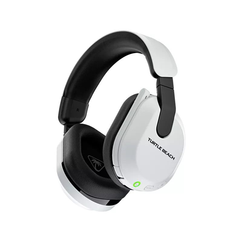Turtle Beach Stealth 600 Valge PlayStationi juhtmevabad mängukõrvaklapid, aku kestus kuni 80 tundi, 50 mm kõlarid ja Bluetooth PS5, PS4, arvuti ja mobiilseadmete jaoks