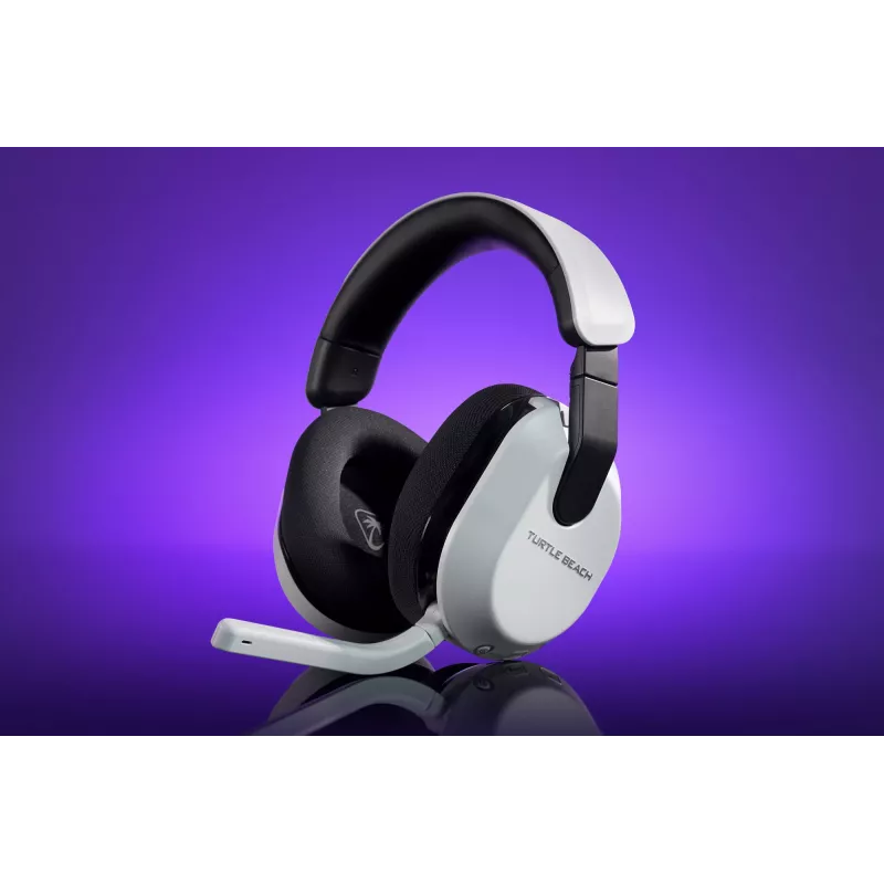 Turtle Beach Stealth 600 Valge PlayStationi juhtmevabad mängukõrvaklapid, aku kestus kuni 80 tundi, 50 mm kõlarid ja Bluetooth PS5, PS4, arvuti ja mobiilseadmete jaoks
