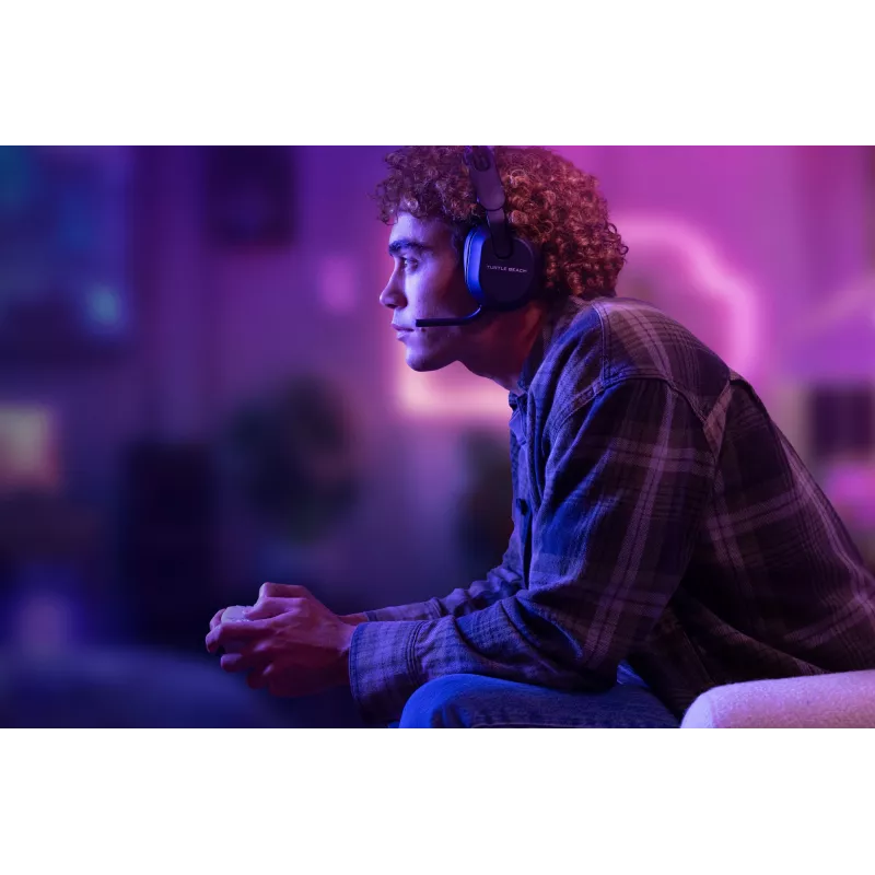 Turtle Beach Stealth 500 must PlayStationi juhtmevaba mängukõrvaklapp kuni 40-tunnise aku ja Bluetoothiga PS5, PS4, PC ja mobiilseadmete jaoks