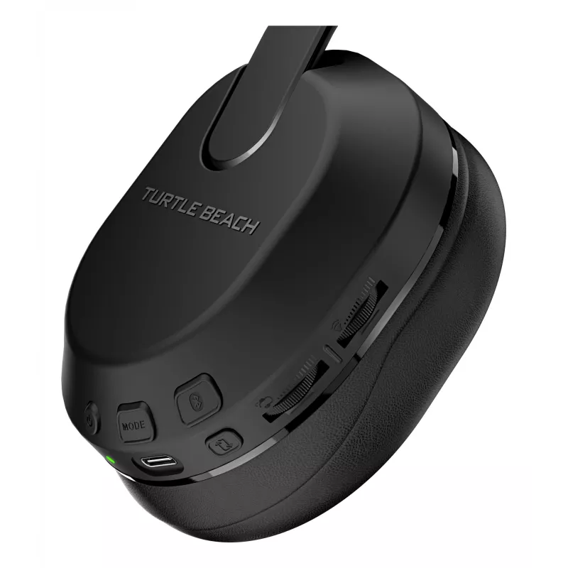 Turtle Beach Stealth 500 must Xboxi juhtmevaba mängupeakomplekt kuni 40-tunnise akuga Xbox Series X/S, Xbox One jaoks ning Bluetoothi kaudu arvuti ja mobiilseadmete jaoks