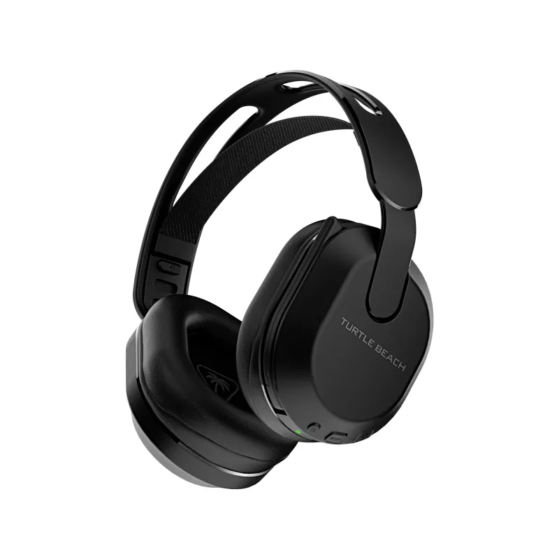 Turtle Beach Stealth 500 must Xboxi juhtmevaba mängupeakomplekt kuni 40-tunnise akuga Xbox Series X/S, Xbox One jaoks ning Bluetoothi kaudu arvuti ja mobiilseadmete jaoks