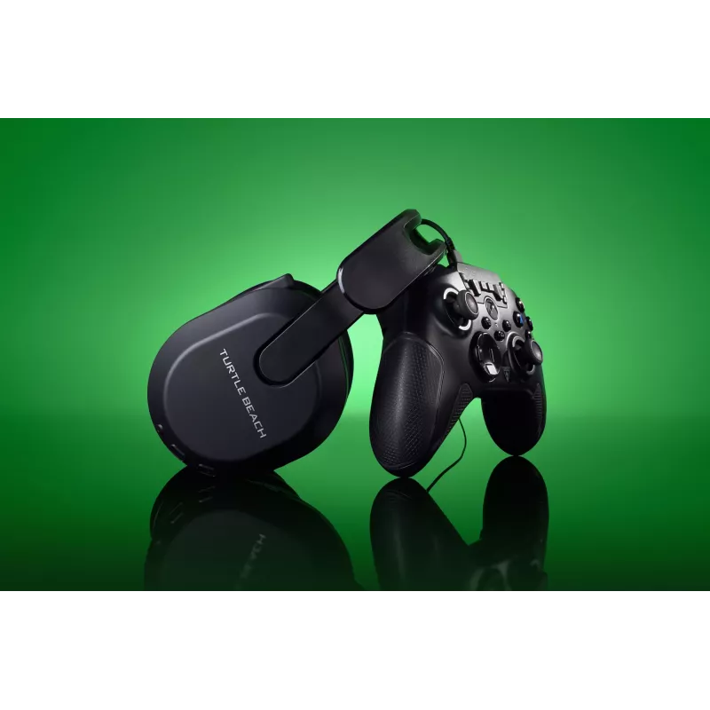 Turtle Beach Stealth 500 must Xboxi juhtmevaba mängupeakomplekt kuni 40-tunnise akuga Xbox Series X/S, Xbox One jaoks ning Bluetoothi kaudu arvuti ja mobiilseadmete jaoks