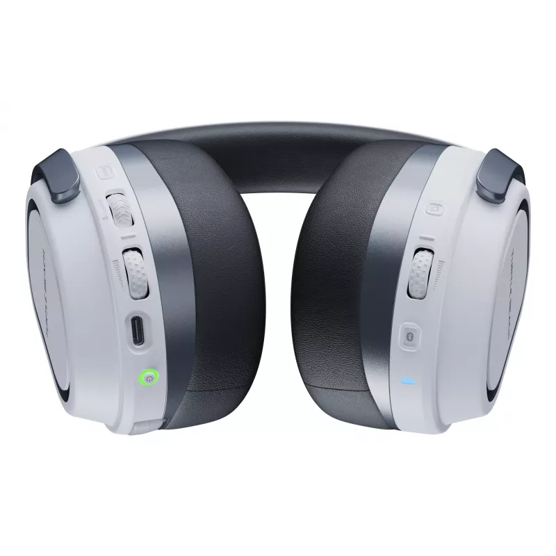 Turtle Beach Stealth 700 Valge PlayStation Juhtmevaba Mängupeakomplekt kuni 80-tunnise aku, Bluetoothi, kahe saatja ja 60 mm kõlaritega PS5, PS4, arvuti ja mobiilseadmete jaoks