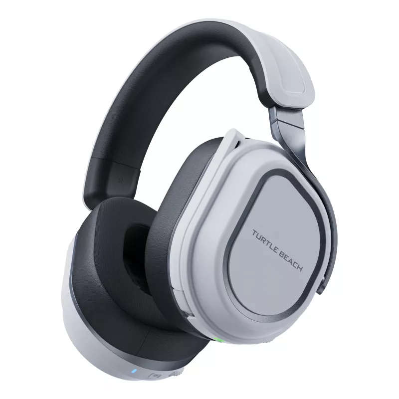 Turtle Beach Stealth 700 Valge PlayStation Juhtmevaba Mängupeakomplekt kuni 80-tunnise aku, Bluetoothi, kahe saatja ja 60 mm kõlaritega PS5, PS4, arvuti ja mobiilseadmete jaoks