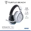 Turtle Beach Stealth 700 Valge PlayStation Juhtmevaba Mängupeakomplekt kuni 80-tunnise aku, Bluetoothi, kahe saatja ja 60 mm kõlaritega PS5, PS4, arvuti ja mobiilseadmete jaoks