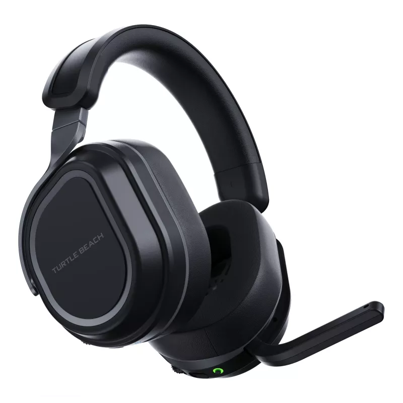 Turtle Beach Stealth 700 must Xboxi juhtmevaba mängupeakomplekt koos 80-tunnise aku, Bluetoothi, kahe saatja ja 60 mm kõlaritega Xbox Series X|S, Xbox One, PC ja mobiilseadmete jaoks