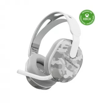 Turtle Beach Stealth 500 Arctic Camo Xboxi juhtmeta mängupeakomplekt kuni 40-tunnise aku kestusega Xbox Series X/S, Xbox One jaoks ja töötab Bluetoothi kaudu, arvuti ja mobiiliga