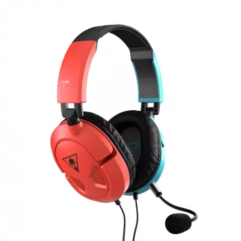 Turtle Beach Recon 50 peakomplekt Juhtmega ühendatav Kõrvaklambid Mängimine Sinine, Punane