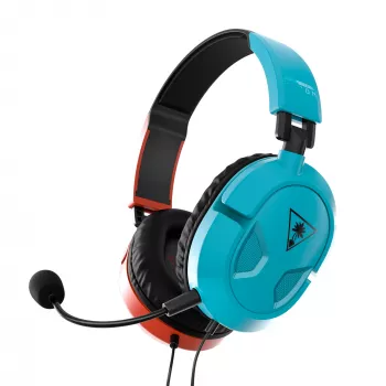 Turtle Beach Recon 50 peakomplekt Juhtmega ühendatav Kõrvaklambid Mängimine Sinine, Punane