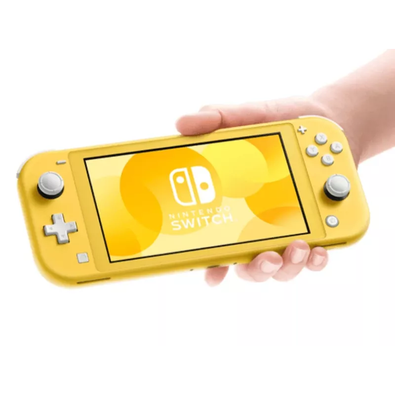 Nintendo Switch Lite, Nintendo Switch, NVIDIA Tegra, kollane, analoog / digitaalne, D-pad, nupud