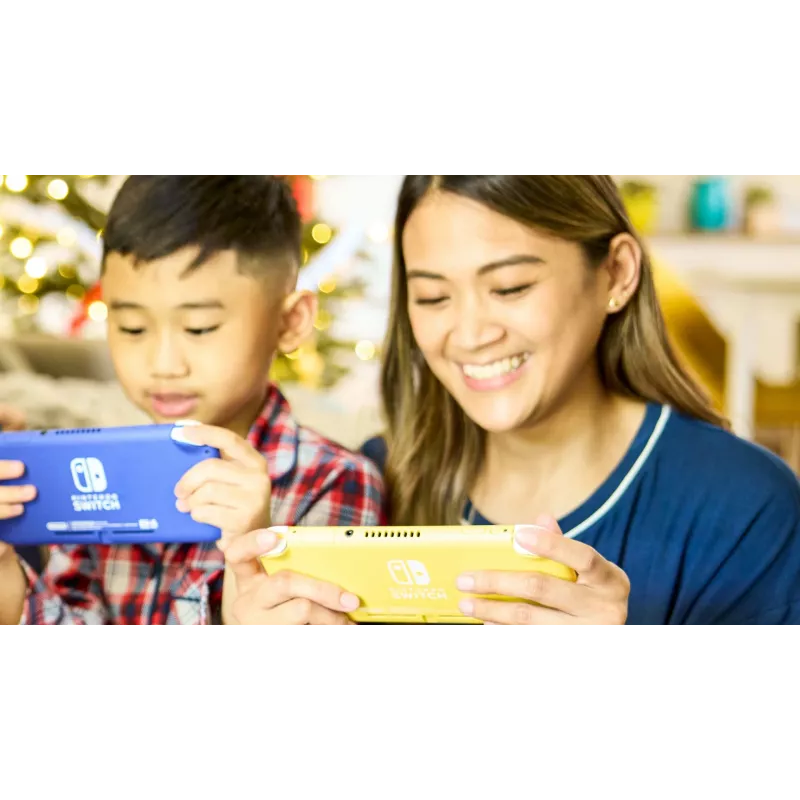 Nintendo Switch Lite, Nintendo Switch, NVIDIA Tegra, kollane, analoog / digitaalne, D-pad, nupud