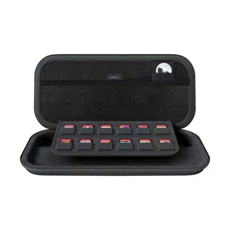 Kõva reisikohver Belkin ENA002HQCH Nintendo jaoks, must — 145×293×46 mm