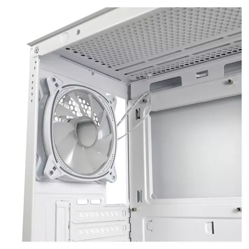 PC Case LC-Power LC-715W-ON Midi Tower Valge