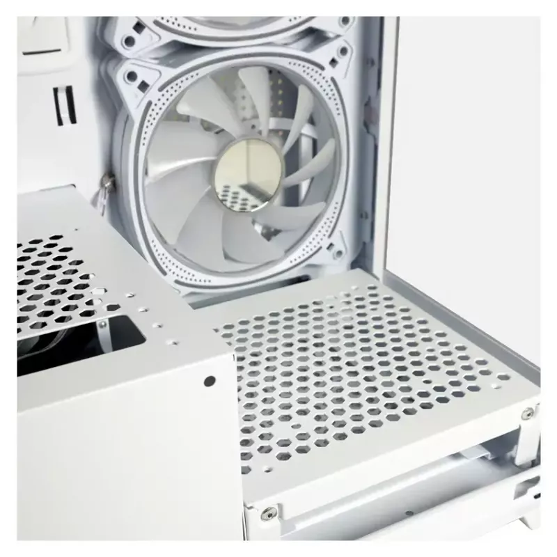 PC Case LC-Power LC-715W-ON Midi Tower Valge