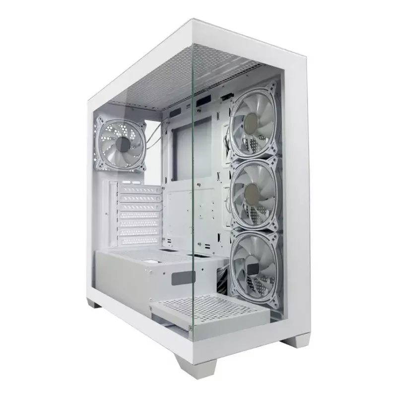 PC Case LC-Power LC-715W-ON Midi Tower Valge
