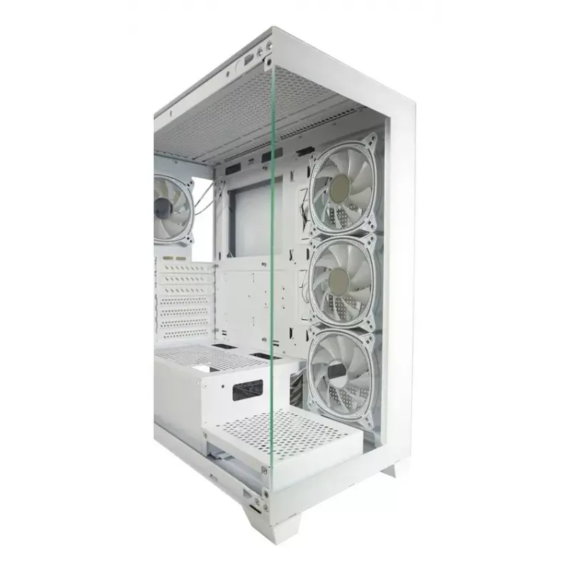 PC Case LC-Power LC-715W-ON Midi Tower Valge