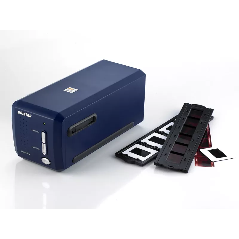 Plustek OpticFilm 8100 Film/slaidiskanner 7200 x 7200 DPI sinine