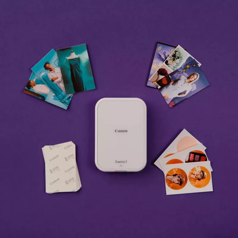 Canon Zoemini 2 fotoprinter ZINK (Zero ink) 313 x 500 DPI 2 tolli x 3 tolli (5x7.6 cm)