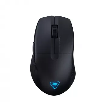 Turtle Beach Pure Air Must – ülikerge juhtmevaba ergonoomiline RGB-mänguhiir, 26K DPI optiline sensor, 125h aku, RGB-valgustus