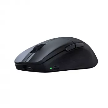 Turtle Beach Pure Air Must – ülikerge juhtmevaba ergonoomiline RGB-mänguhiir, 26K DPI optiline sensor, 125h aku, RGB-valgustus