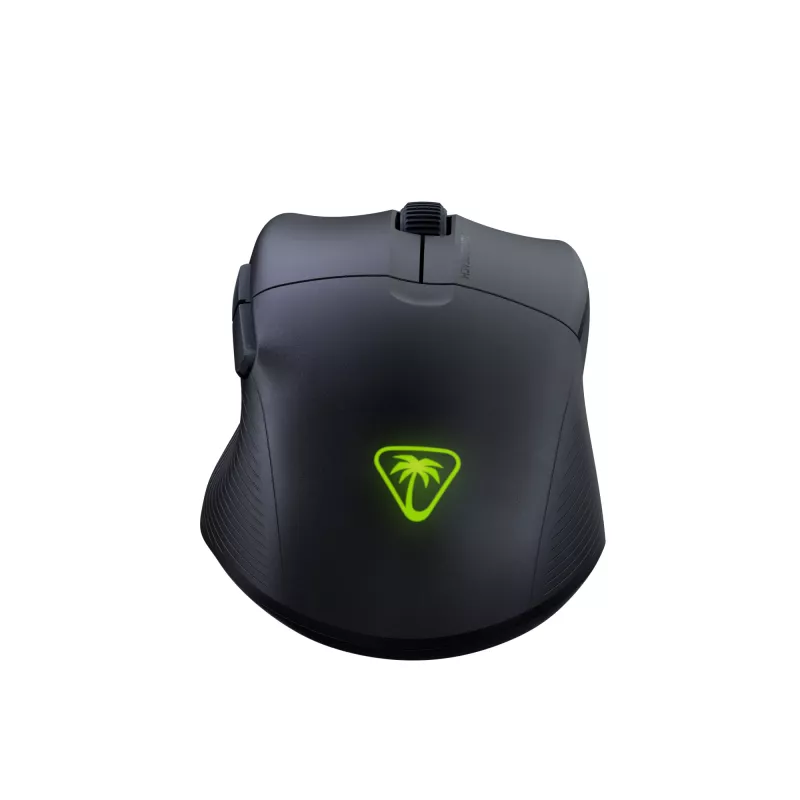 Turtle Beach Pure Air Must – ülikerge juhtmevaba ergonoomiline RGB-mänguhiir, 26K DPI optiline sensor, 125h aku, RGB-valgustus